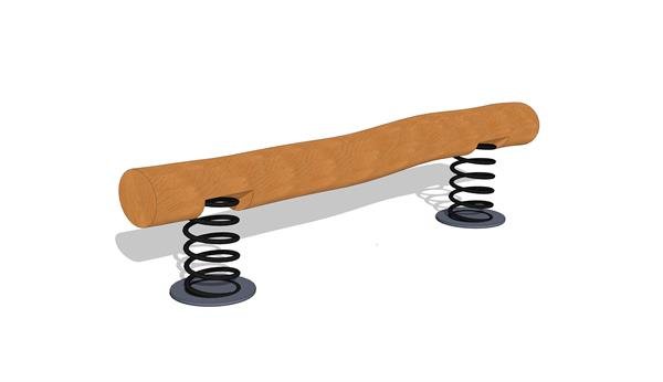 Balancebom p� fjedre