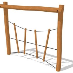 Klatrerhegn i robinia