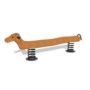 Balancegravhund p� fjedre