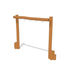 Robinia armgang med rustfri h�ndgreb