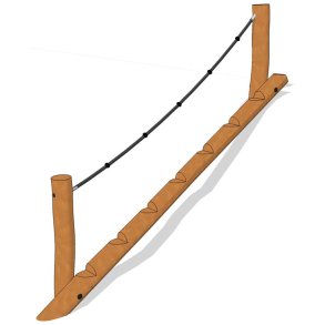 Opgang trin med tov