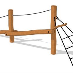 Robinia Skr� balance med tov og net