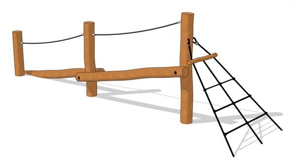 Robinia Skr� balance med tov og net