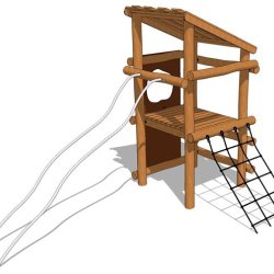 Leget�rn med klatreleg og glidest�nger