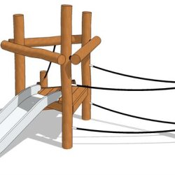 Trekantet leget�rn med balance udfordringer 