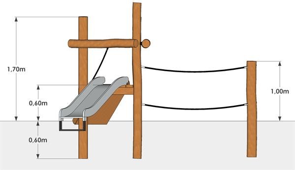 Trekantet leget�rn med balance udfordringer 