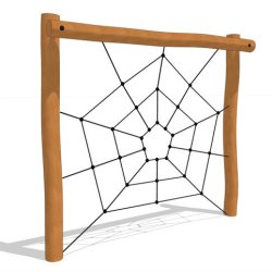 Klatreedderkop i robinia galge