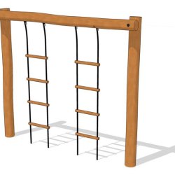 Robinia galge med rebstiger
